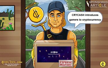 CRYCASH Forms Partnership with Video Game Behemoth CRYTEK, Launches Token Sale to Introduce Gamers to Cryptocurrency