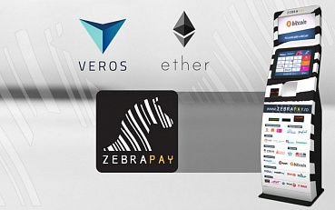 ZebraPay to Support VEROS and Ether Cryptocurrencies Soon