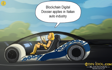 Blockchain Digital Dossier Applied in Italian Auto Industry