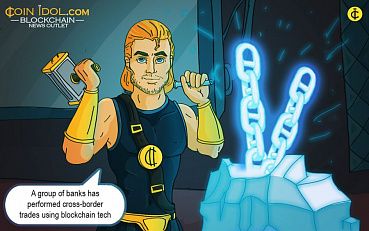 A group of banks has performed cross-border trades using blockchain tech