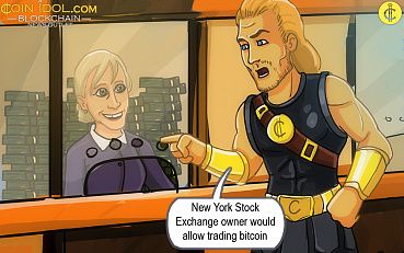 Owner of New York Stock Exchange Would Allow Potential Investors to Trade Bitcoin