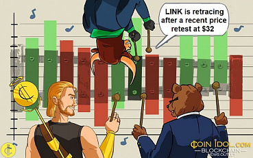 Chainlink Faces another Rejection at $32 as Altcoin Remains Range Bound