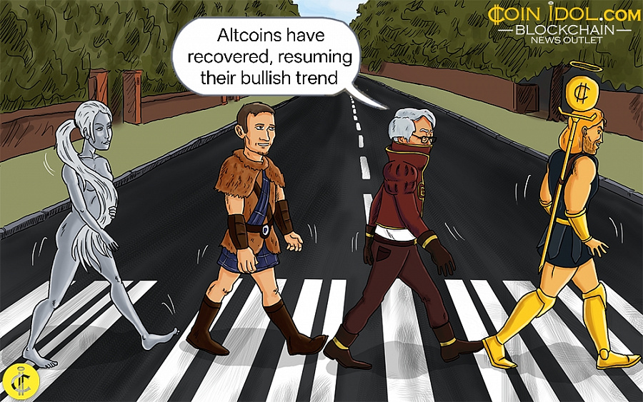 Coinidol.com Weekly Cryptocurrency Market Analysis: Altcoins Break Initial Barrier and Regain Upward Momentum
