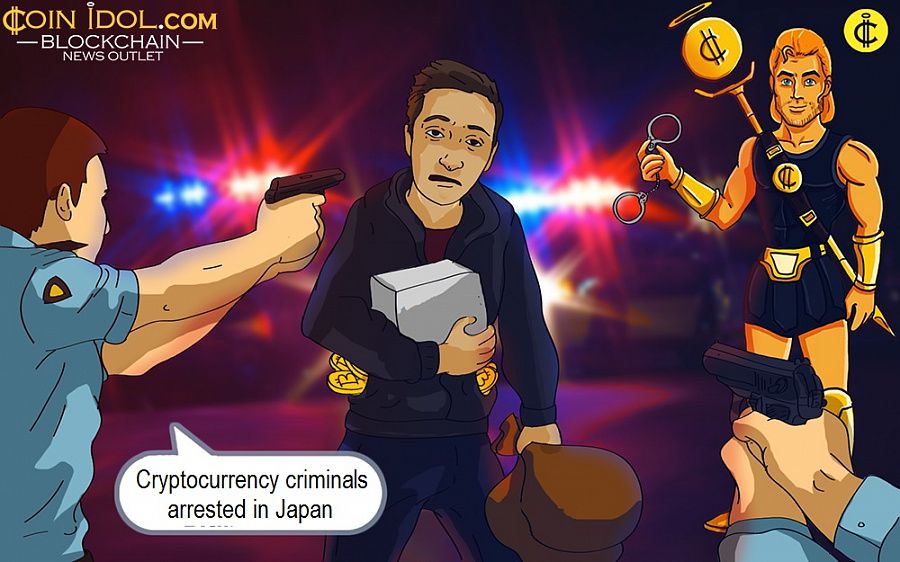 Cryptocurrency criminals arrested in Japan