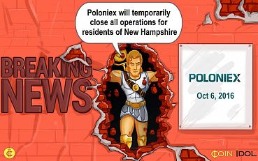 Poloniex Closes Its Operations To Residents Of New Hampshire
