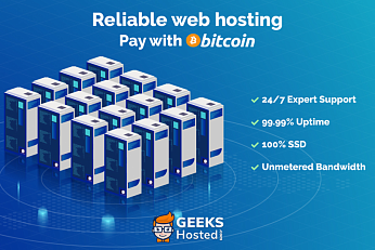 Web Hosting Company GeeksHosted.com Experience Post Data Center Business Boom, Now Accepts Bitcoin