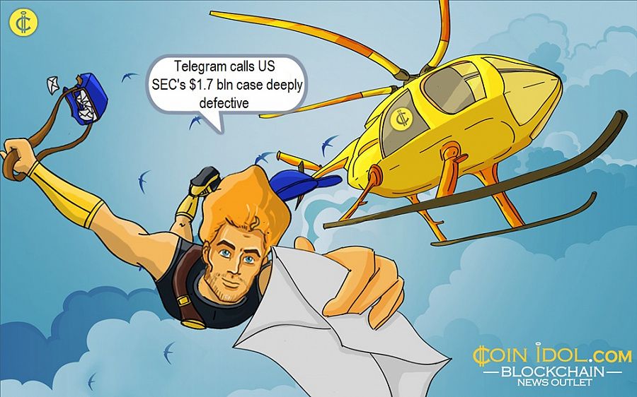Telegram calls US SEC's $1.7 bln case deeply defective