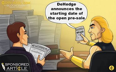 DeHedge Announces the Starting Date of the Open Pre-Sale