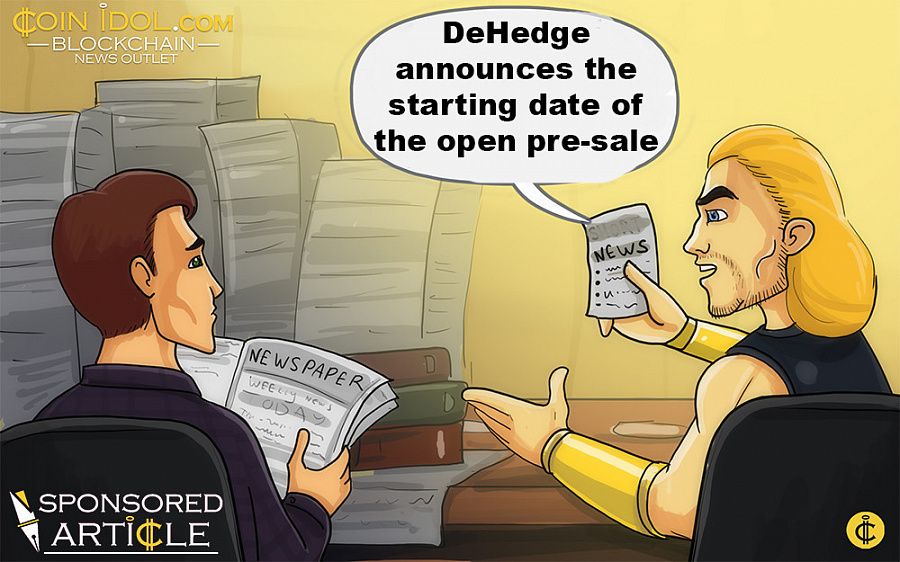 Risk-Hedging Platform DeHedge Announces the Starting Date of the Open Pre-Sale D6c8e44f513956bf7986bdcae7676983