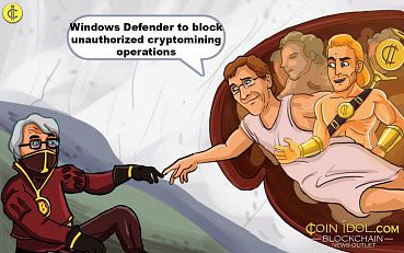 Windows Defender to Block Unauthorized Cryptomining Operations