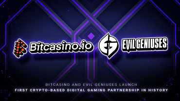 Bitcasino and Evil Geniuses Launch First Crypto-Based Digital Gaming Partnership in e-Sports History