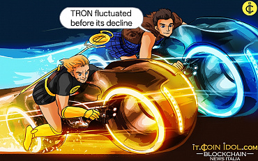 TRON Falls But Holds Above $0.315