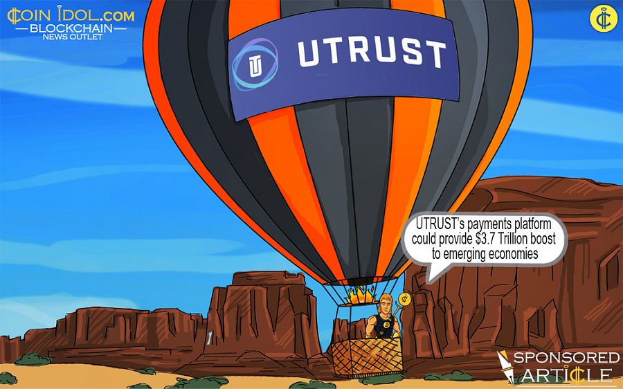 UTRUST’s Blockchain Payments Platform Could Provide US $3.7 Trillion Boost to Emerging Economies Ec41d0418e8d2a7ae65667bb375ec632